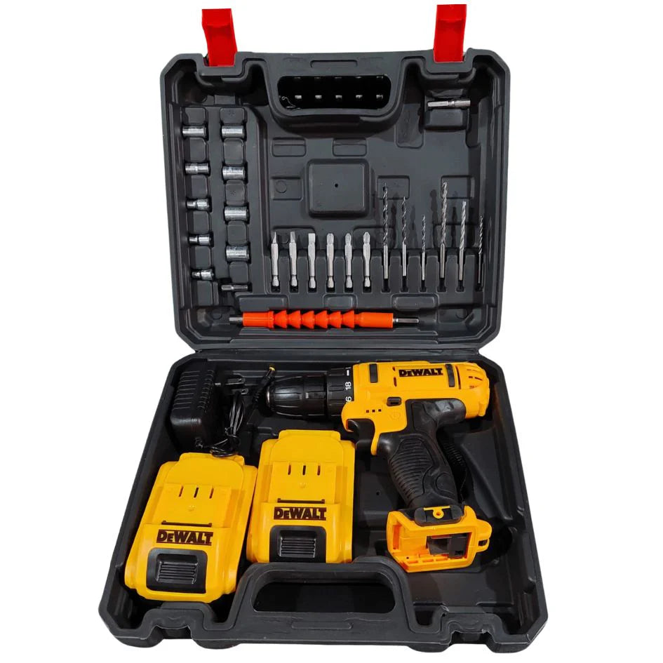 taladro DEWALT 2 baterias 48v